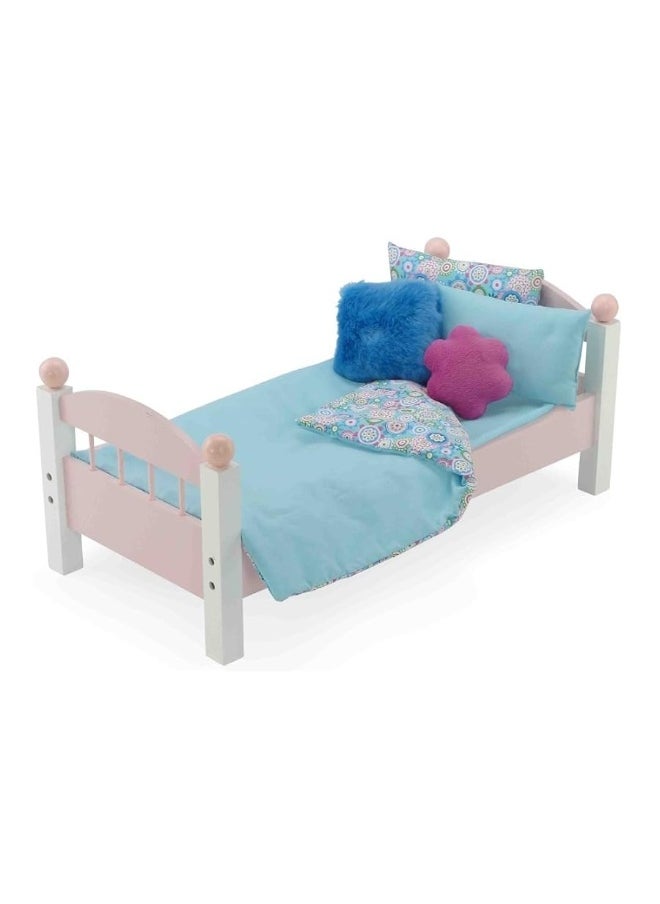 Emily Rose - Emily Rose 18 Inch Doll Bedding Accessories Set, Reversible Baby Doll Blankets and Accessories | Fits 18" Doll Beds, Bunkbeds, Cribs, and Cradles, Designed in The USA - Image 1