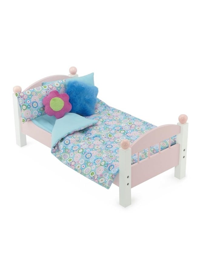 Emily Rose - Emily Rose 18 Inch Doll Bedding Accessories Set, Reversible Baby Doll Blankets and Accessories | Fits 18" Doll Beds, Bunkbeds, Cribs, and Cradles, Designed in The USA - Image 1