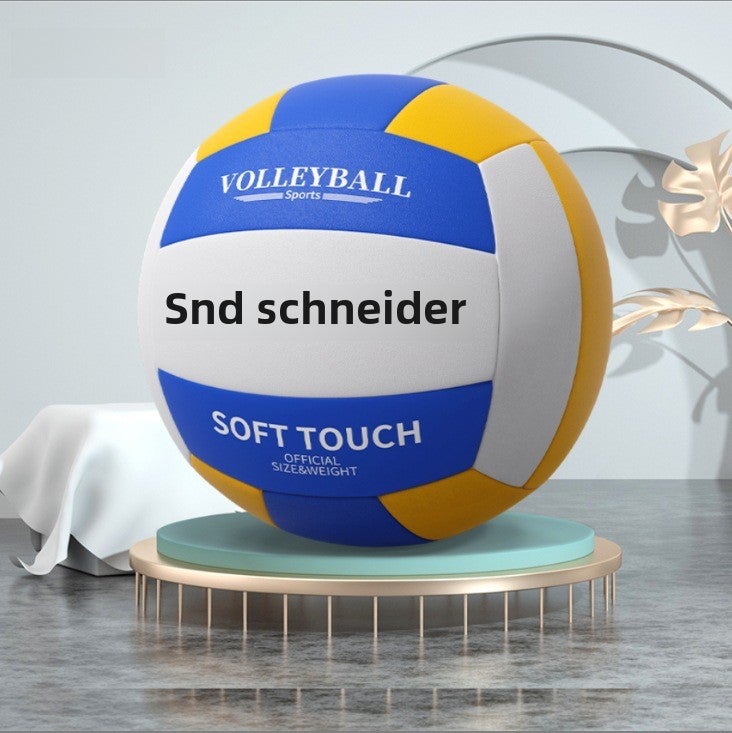Generic High-Quality PVC Volleyball Standard Size 5 yellow white blue ordinary