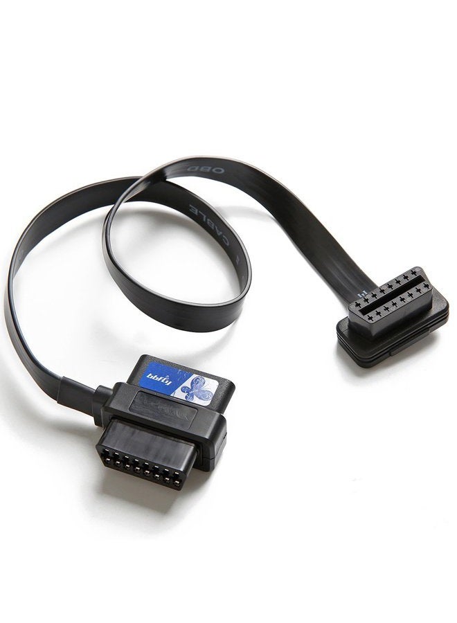 bbfly A9 OBD II OBD2 16 Pin Splitter Extension 1x Male and 2X Female Extension Cable Adapter (2FT/60CM) - Image 1