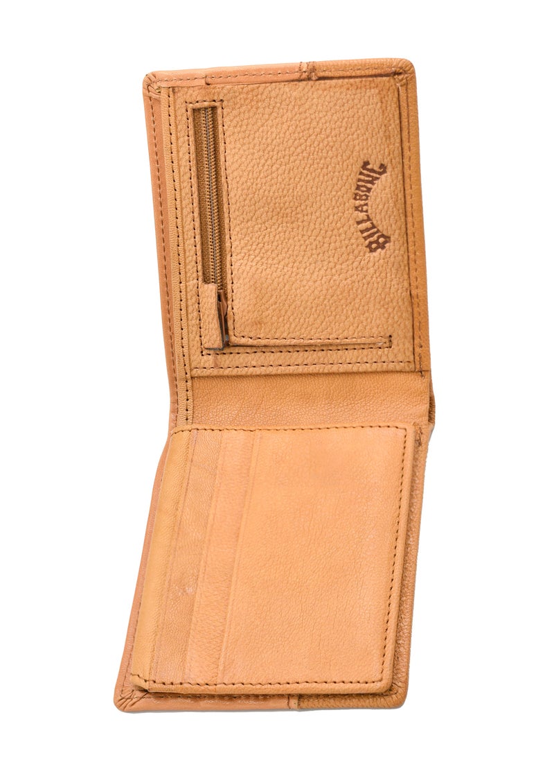 Billabong - Billabong Mens Leather Brown Wallet - Image 1