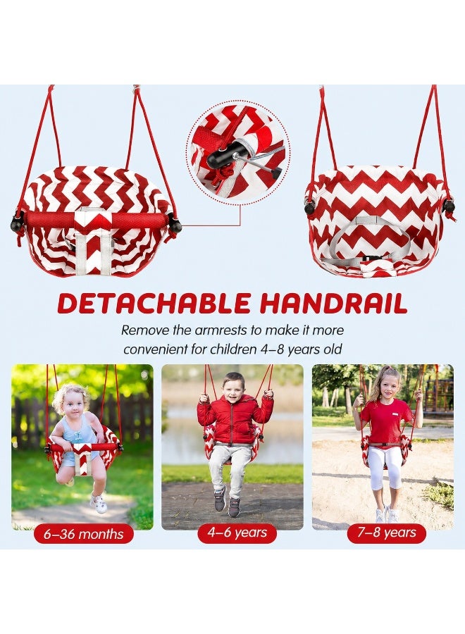 Safe and comfortable fabric swing for infants. - Image 2