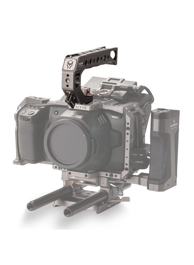 Tilta ing Quick Release Top Handle - (for BMPCC 4K/6K and Most DSLR/mirrorless Cameras) (Tilta Gray) - Image 1