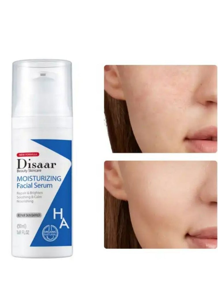 Disaar Serum Deep Moisturizing Hyaluronic Acid Nourishing Brighten Vitamin B5 Collagen Repair Face Serum 50 ml - Image 4