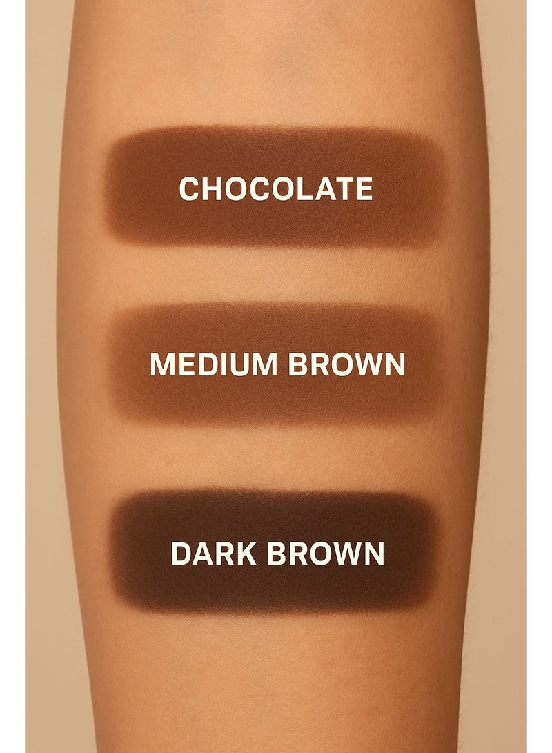 O.TWO.O O2O Dipbrow Gel Dark Brown - Image 4