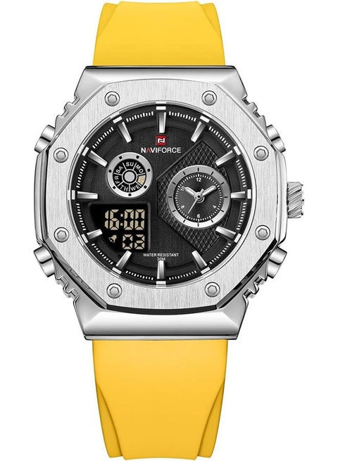 Polyurethane Analog+Digital Watch 9216T S-B-Y