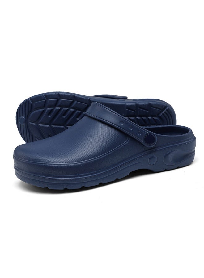 أحذية جراحية للجنسين، مناسبة للأطباء والممرضات. مصنوعة من مادة EVA، وهي مقاومة للانزلاق ومقاومة للماء، ومناسبة لغرف العمليات والمختبرات وغيرها من البيئات المماثلة. - Image 1