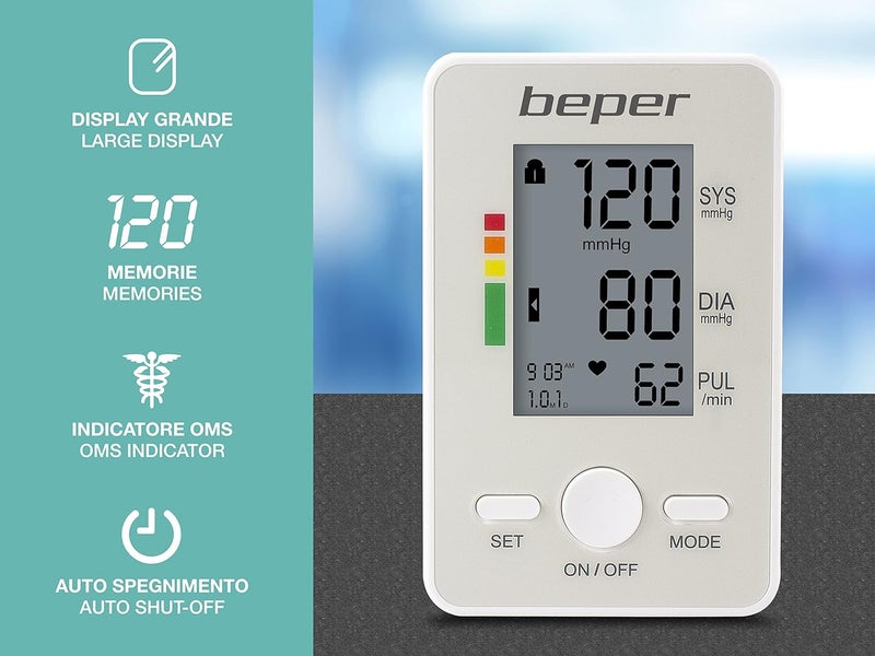Beper Arm Blood Pressure Monitor - Image 2