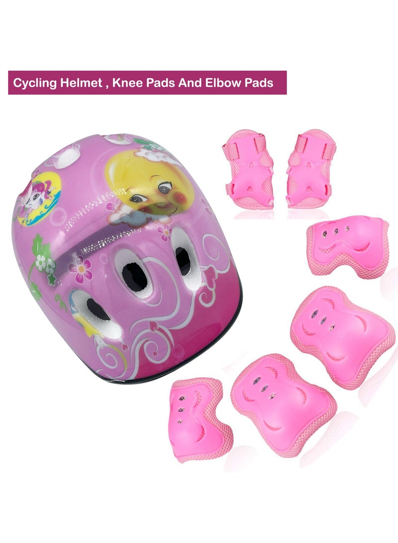 سبال مجموعة خوذة دراجة للأطفال مع واقيات ركبة وخوذة وكوع وواقيات معصم قابلة للتعديل للأطفال من سن 3 إلى 10 سنوات، مجموعة معدات حماية للأطفال للرياضة وركوب الدراجات والتزلج على الجليد والسكوتر - Image 1