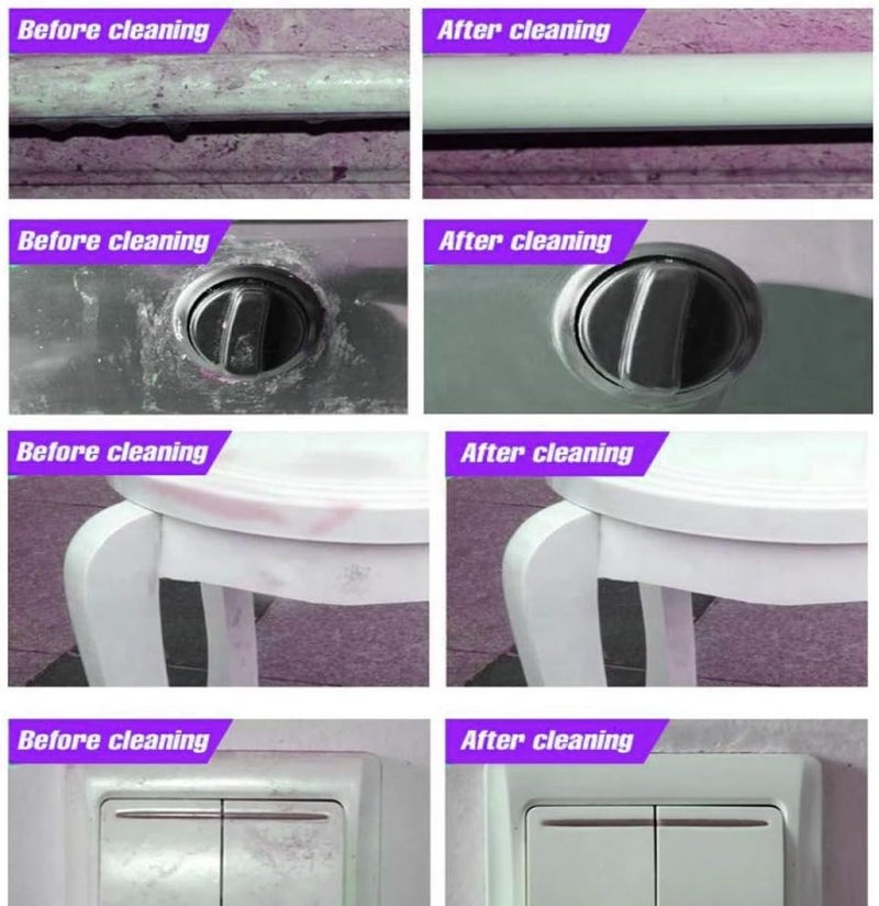 klarako 1 Pack of 20 Pieces Cleaning Sponge Premium Sponge Eraser Cleaning Sponge Pad for Bathtub, Floor, Bathroom, Kitchen, Wall - Image 2