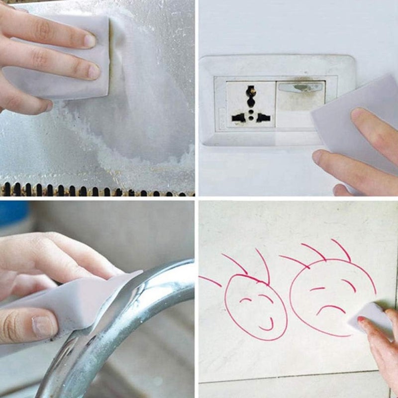 klarako 1 Pack of 20 Pieces Cleaning Sponge Premium Sponge Eraser Cleaning Sponge Pad for Bathtub, Floor, Bathroom, Kitchen, Wall - Image 5