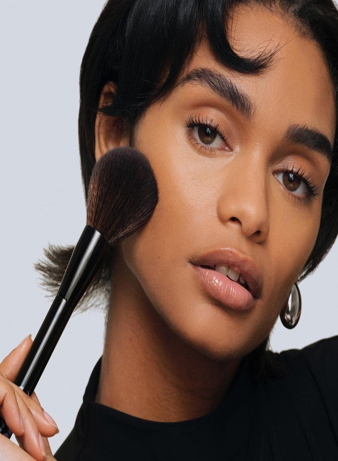 Saie All-Over Powder Makeup Brush - Large, Tapered, & Fluffy Setting Powder Brush for Lightweight, Effortless Application - Ultra-Soft, Cruelty-Free & Vegan Face Makeup Brushes (1 Count) - Image 4