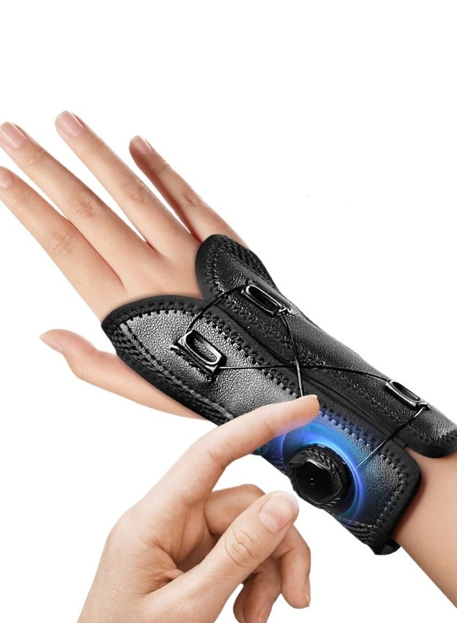 Ru syanl Wrist Brace for Carpal Tunnel wiht Adjustable Knob Hand Brace Night Support Fits Both Hands Provide Maximum Wrist Support for Unisex for Tendonitis Arthritis Sprains - Image 1