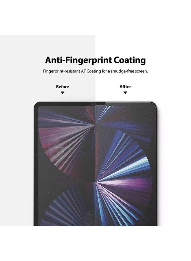 IAF Pack Of 2 Paper Touch Hard Film Screen Protector For Apple iPad Air 4 10.9"/ iPad Pro 11" 4th/3rd Gen Anti-Fingerprint Matte PET Pen Tip Wear Protection Clear - Image 2