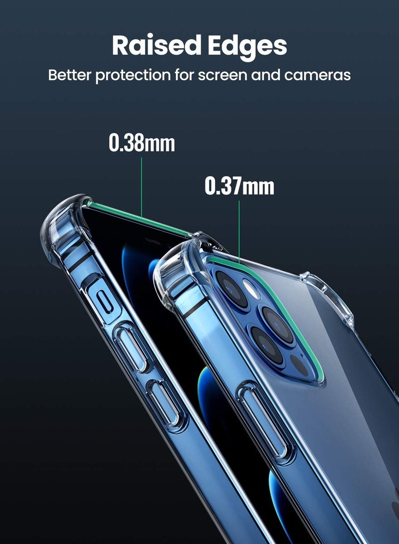 iPhone 12 Pro Case 6.1 Inch Bumper Soft TPU Scratch Resistant Anti Drop Slim Thin Crystal Clear Protective Cover - Image 5