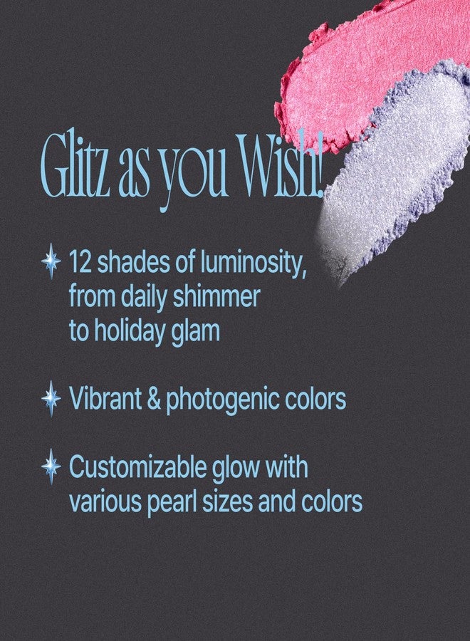 fwee Glitz Stone Highlighter | 12 Vibrant, Photogenic Shades, Long-lasting Glow, Daily Shimmer to Bold Glitter, Inspired by Birthstones - Opal Blooming | 6.0g - Image 4