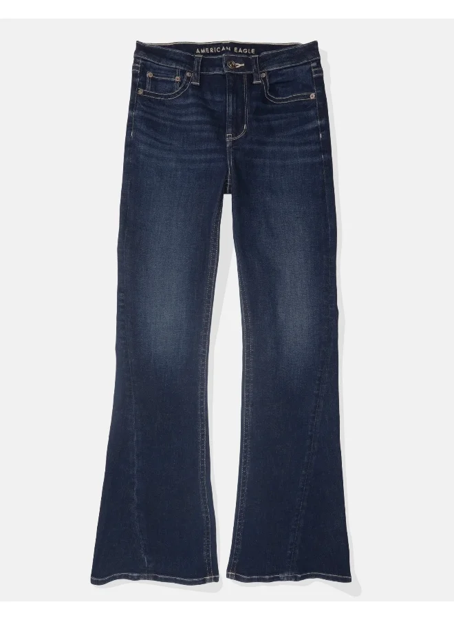 امريكان ايجل High Waist Flare Jeans