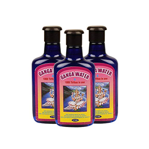 ROLIMOLI Plastic Untouched Pure Holy 1008 Tirthas Ganga Water in One (Transparent, 1.125 L) - Pack of 3 Bottles - Image 1