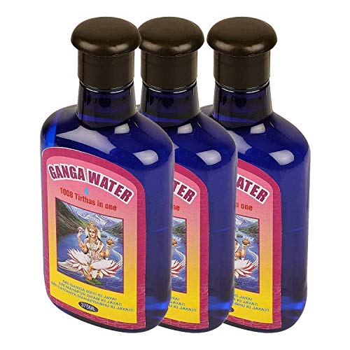 ROLIMOLI Plastic Untouched Pure Holy 1008 Tirthas Ganga Water in One (Transparent, 1.125 L) - Pack of 3 Bottles - Image 3
