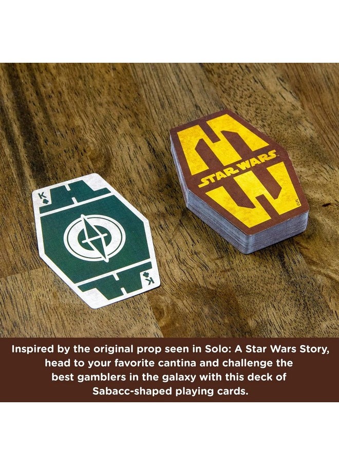 Aquarius - Star Wars Sabacc Premium Playing Cards - Star Wars Sabacc Themed Deck Of Cards For Your Favorite Card Games - Officially Licensed Star Wars Merchandise & Collectibles - Image 1