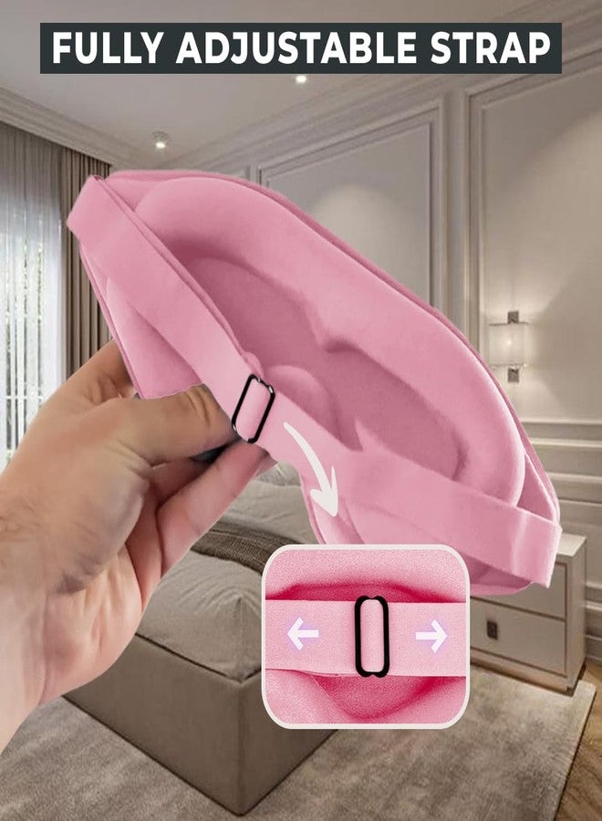 FlyHugz Sleep Mask 3D (Pink) - Image 5