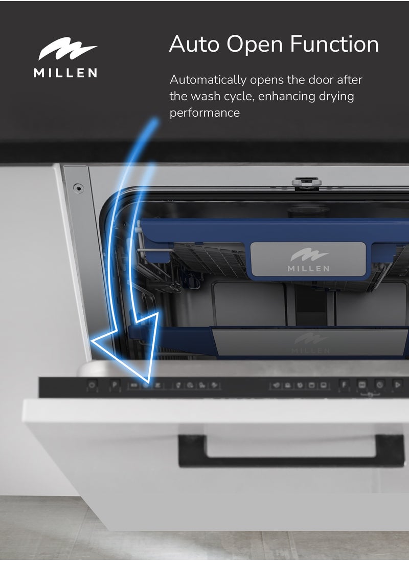 MILLEN - Built In Dishwasher 45cm, 7 programs - Image 1