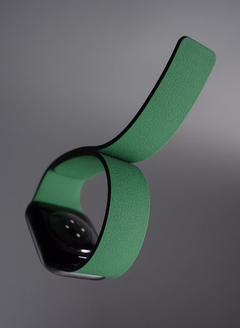 Magnetic Silicone Strap for Apple Watch 10/9/8/7/6/5/4/3 (42/44/45/46/49mm) - Breathable Unisex Sports Band for Spring/Summer | Couple Matching Design - Image 3