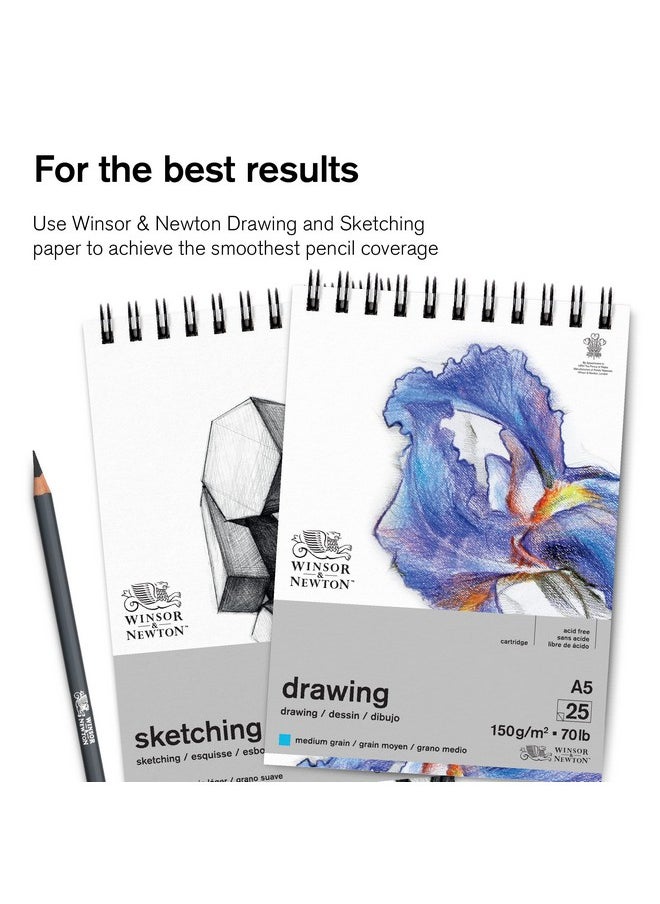 WINSOR & NEWTON Studio Collection 6 Count Charcoal Pencils  - Image 5