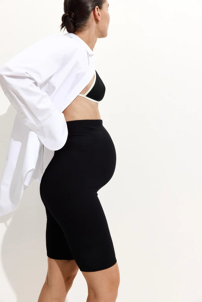 H&M MAMA Before & After Seamless cycling shorts