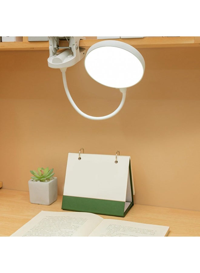 Rechargeable Flexible Clip LED Desk Lamp – 3 Brightness Levels, Clip Base and Mobile Holder - Image 4