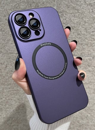Slim Case for iPhone 14 Pro Max Ultra Thin Slim Matte Magnetic Magsafe Wireless Charging Case for Apple iPhone 14 Pro Max 6.7" Purple - pzsku/Z3D0772DCE18CA846C430Z/45/_/1711108914/fcb44ad7-8b73-453f-b7b2-e497c994a260