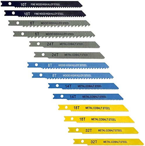 IIT 19220 14Pc Universal Jig Saw Blade Assortment, - Image 5