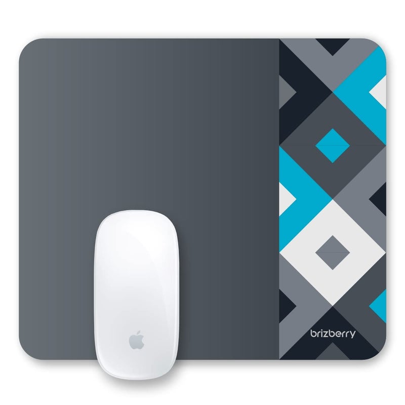 ARTBRIZ ® Brizberry Pro-X1 Mouse Pad, Optimised for Speed and Precision, Premium Anti Skid Rubber Base, for Office Desktop Laptop PC Mac, 240mm x 210mm x 3mm (111S - Pack of 1) - Image 1