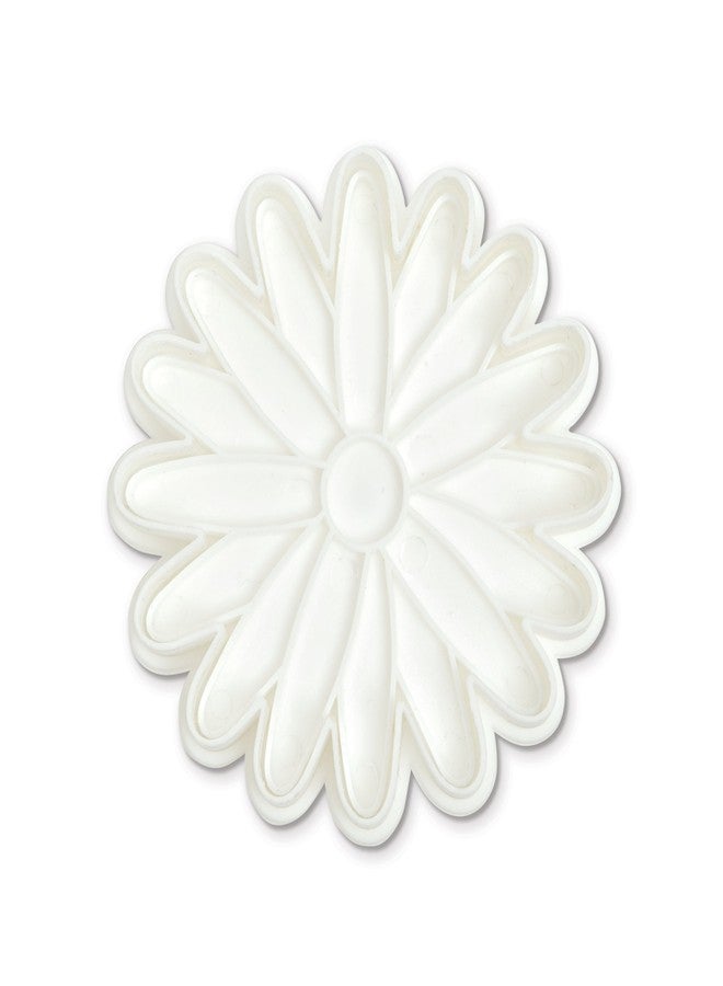 Bakelicious Daisy Plunger Cutter, White , 2.25 x 3.5 x 3.5 inches - Image 2