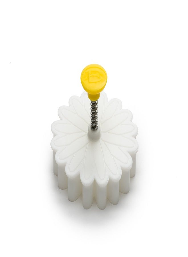 Bakelicious Daisy Plunger Cutter, White , 2.25 x 3.5 x 3.5 inches - Image 5