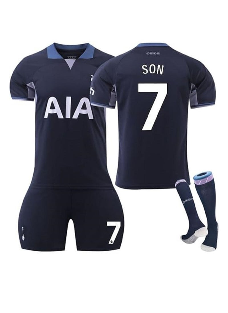 Gerenic - 2023/24 Season Hotspur Away Football Kits SON #7 Fans Football Jersey/Shorts Socks Gift Set Youth Sizes and Adult Size - Image 1