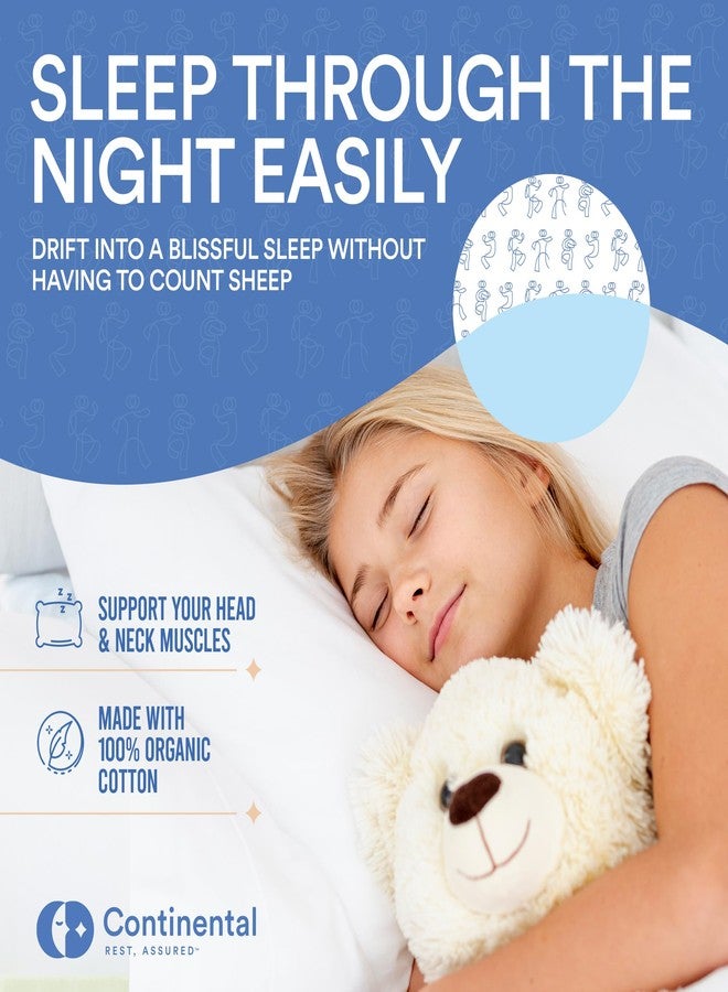 Continental Bedding Child-Micro, 13x18 Firm Pillow, White - Image 4