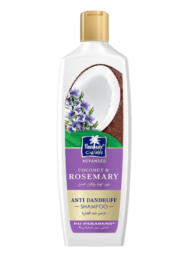 Parachute Advansed Coconut and Rosemary Anti Dandruff Shampoo 170ml  - Image 1