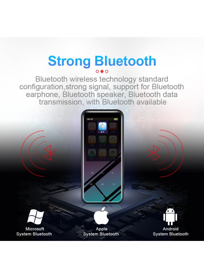 Beauenty Source M15 E-book Bluetooth FM External AI Intelligent HD Noise Reduction Voice Recorder Mp3-Body Color:Neutral English (no Bluetooth)-Memory Capacity:4GB - Image 3