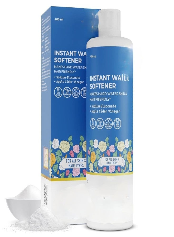 veecha enterprise Instant Water Softener | Makes Your Water Hair & Skin Friendly | Reduces Hair Fall & Skin Itching | Disables Hardness & Maintains pH Level | Non Toxic and 100% Safe (400ml (Pack of 1) - Image 1