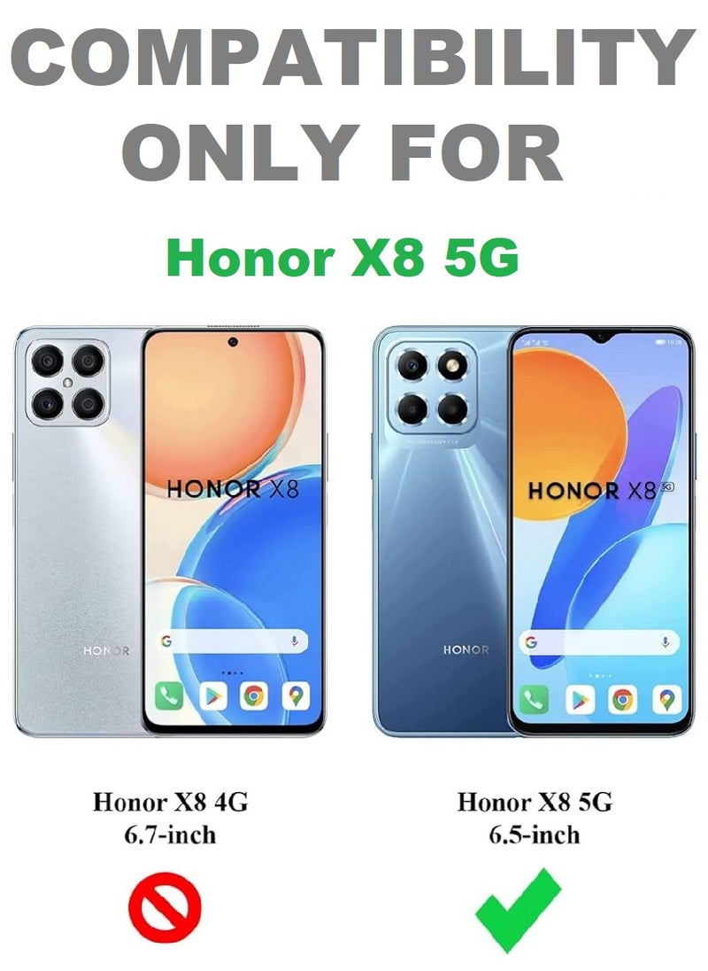 we3 Tempered Glass Screen Protector Anti-Spy Privacy Designed For Honor X8 5G Full Glue Edge to Edge Full Screen Coverage And Bubble Free  - Image 3