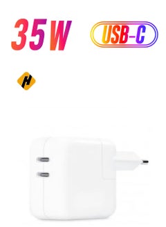 35W Dual Ports Fast Charging USB-C+C Power Adapter USB-C To Lightning Cable For Apple iPhone 14 13 Series