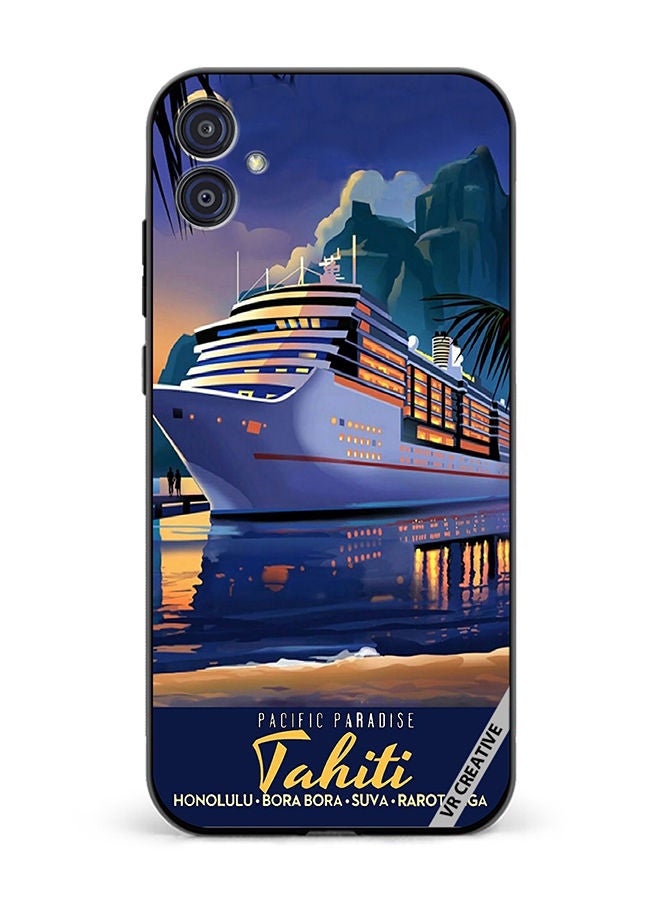 VR CREATIVE Protective Case Cover For Samsung Galaxy M04/F04 Pacific Paradise Design Multicolour - Image 1