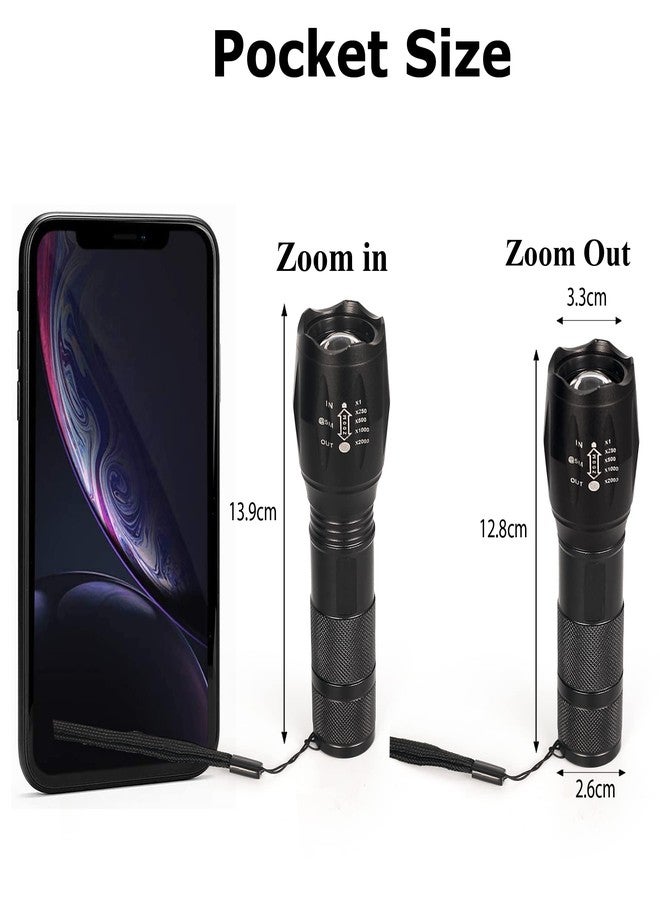 Care4 Care 4 Long Range Metal Torch Light, Unbrakable Fast Rechargeable and Zoomable Torch with adjustale Focus Best for Outdoor Activities Like Trekking, Camping (Metal) - Image 4