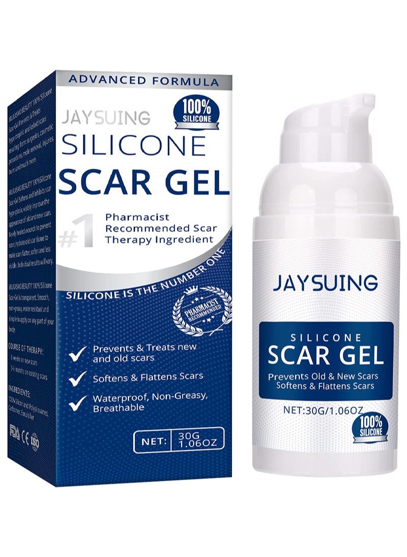 Silicone Scar Gel for Scar Removal,Pharmacist Recommended Scar Therapy Ingredient,Scar Treatment,C-section Scars,Stretch Marks,Acne,Surgery,New and Old Scars - pzsku/Z3D08934C6DD24721FCFEZ/45/_/1739757683/d587d200-c8c8-4595-a850-bf1f0dad82d1