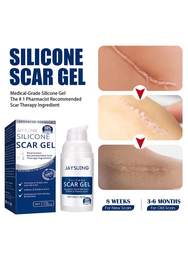 Silicone Scar Gel for Scar Removal,Pharmacist Recommended Scar Therapy Ingredient,Scar Treatment,C-section Scars,Stretch Marks,Acne,Surgery,New and Old Scars - pzsku/Z3D08934C6DD24721FCFEZ/45/_/1739757685/43ac7539-b6e8-4425-8383-1de090eb2e32