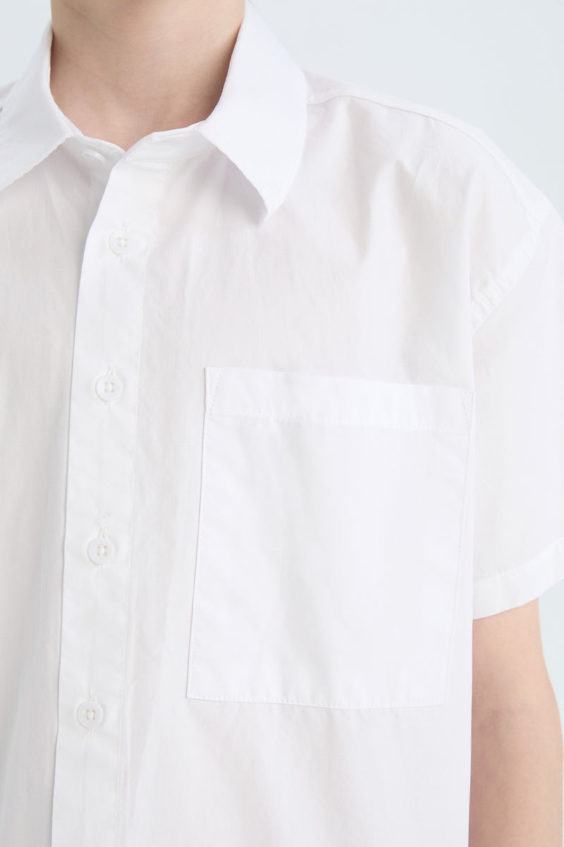 DeFacto Boy Oversize Fit Short Sleeve Shirt  - Image 3