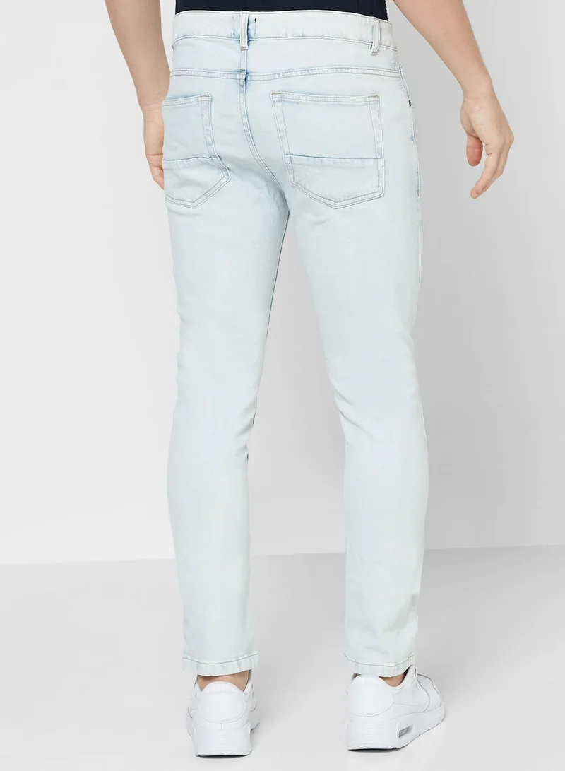 Seventy Five Slim Fit 5 Pocket Jeans