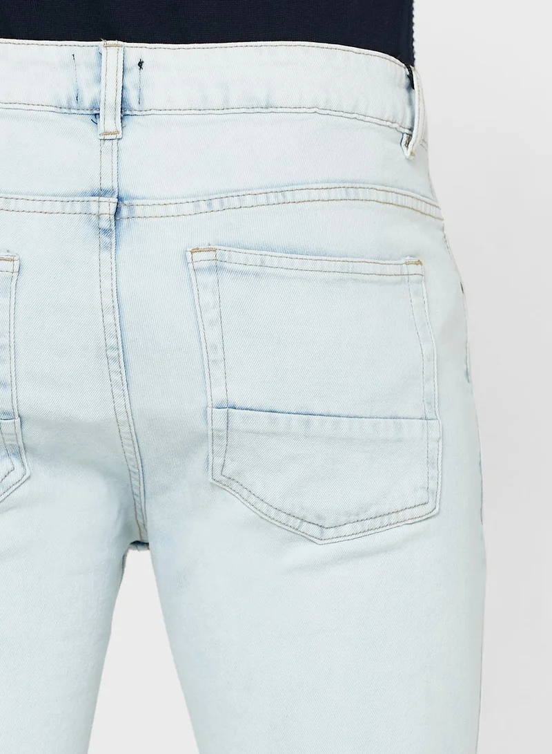 Seventy Five Slim Fit 5 Pocket Jeans