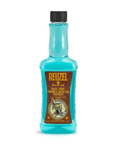 REUZEL Hair Tonic. Lightweight Conditioning & Natural Shine, Light Hold Styling Tonic, Ideal for Grooming or Cutting Lotion, Suitable for All Hair Types 500ml,16.9oz - Image 1
